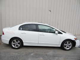 2007 HONDA CIVIC EX WHITE 4DR 1.8L VTEC AT A18756